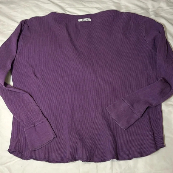 IZOD Kansas State University KSU Wildcats waffle Henley - Picture 9 of 10